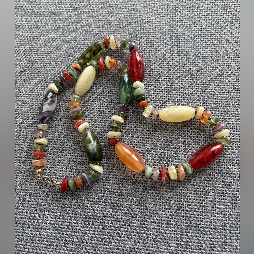 Multicolor Beaded Necklace